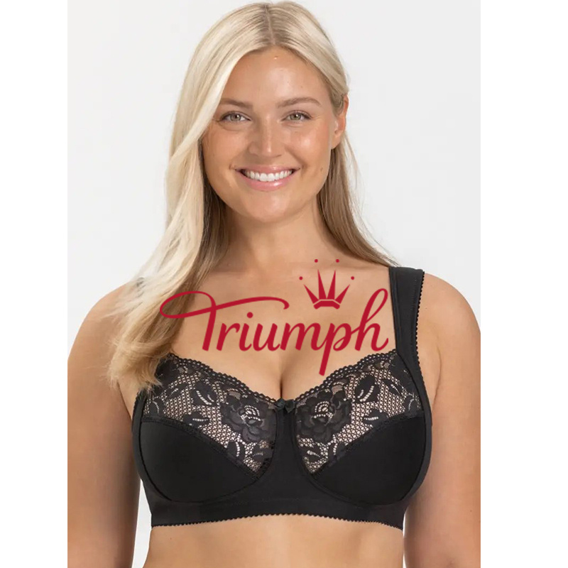 Triumph - 3 peças💝 Confortável soutien push-up feito de puro algodão✨✨