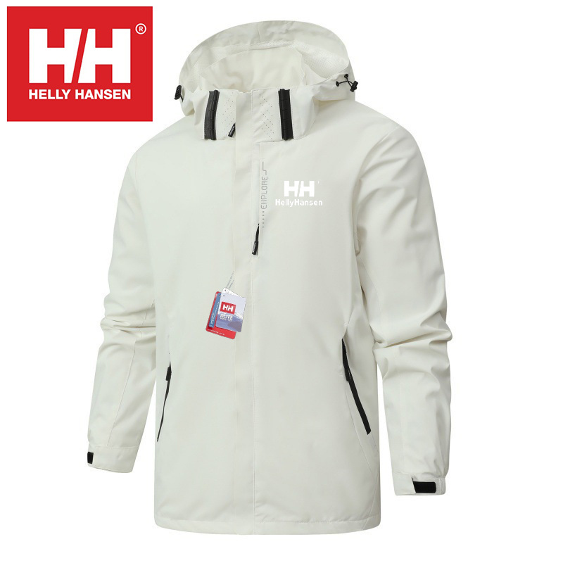 HELLY HANSEN - 2025 NOVA CASACO COM CAPUZ, IMPERMEÁVEL E À PROVA DE VENTO