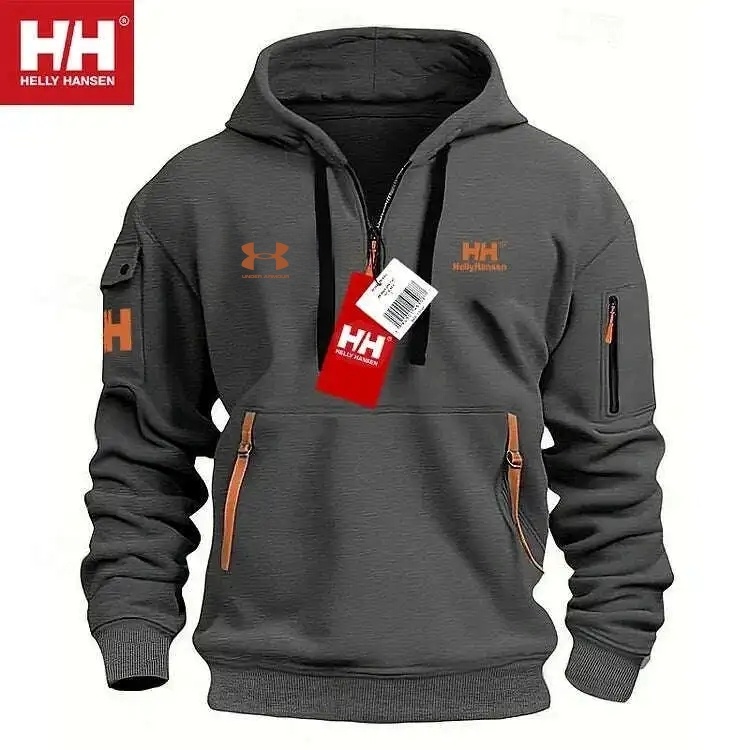 Helly Hansen | Under Armour nový podzimně-zimní volný svetr na zip