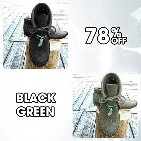 🔥ÚLTIMO DIA 49% OFF🔥 – BOTAS ORTOPÉDICAS DE TUBO CURTO 2023 PARA MULHERES COM PENAS