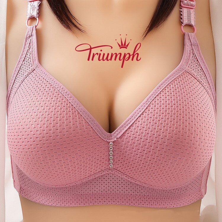 Ropa interior sin acero de talla grande para mujer Triumph 【M-5XL】