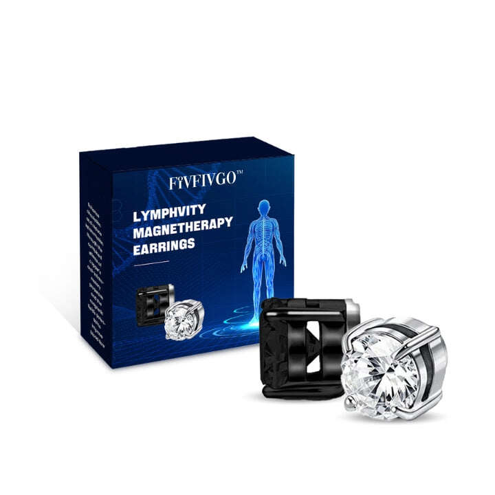Brincos de magnoterapia Fivfivgo™ Linfatividade