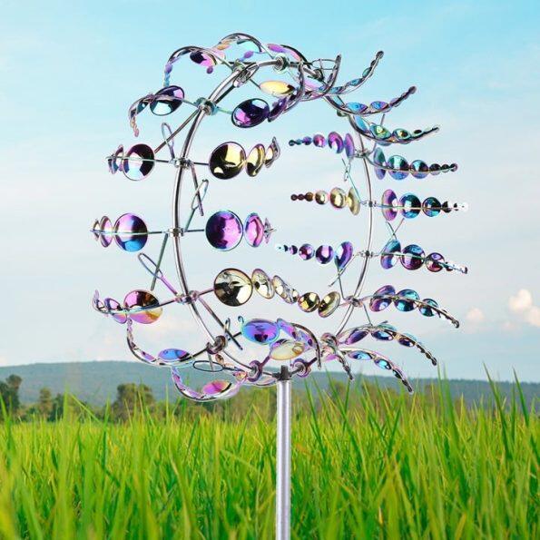 🌼Ogrodowy magiczny metalowy dynamiczny wiatrak