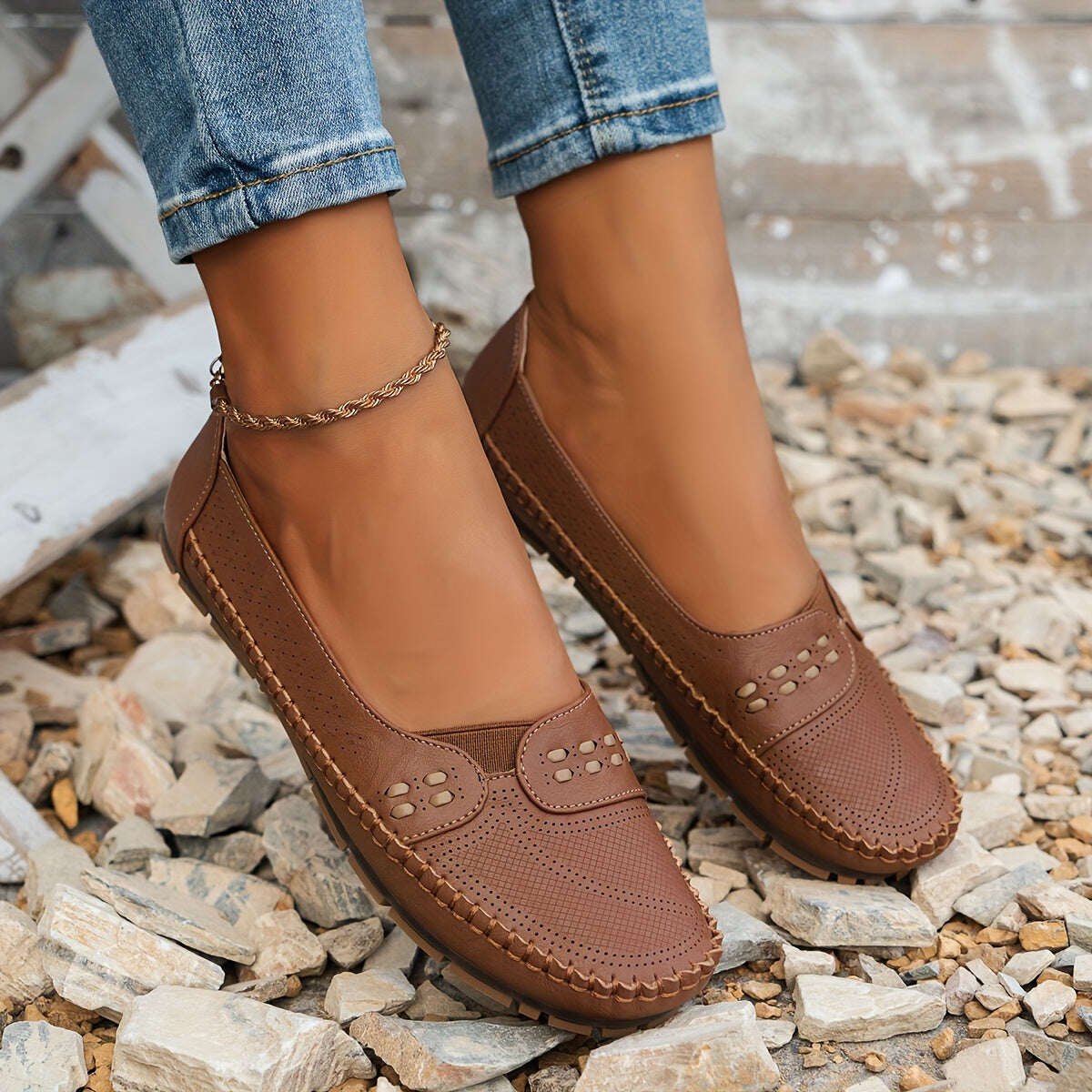 🔥 Dia Santo 50% de desconto 🔥 Sapatos ortopédicos baixos para mulheres, leves, antiderrapantes, respiráveis
