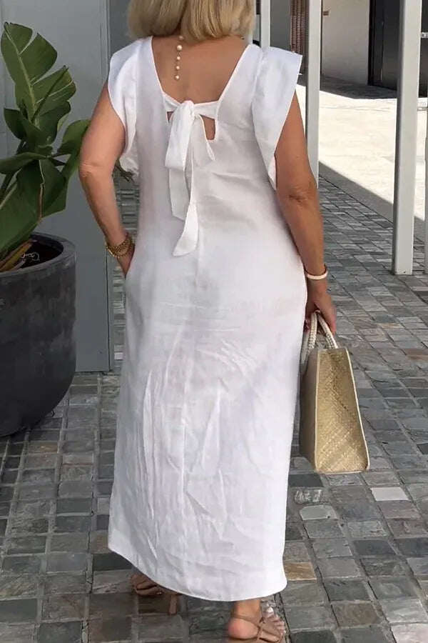 UMJETNIČKA CASUAL HALJINA BEZ RUKAVA