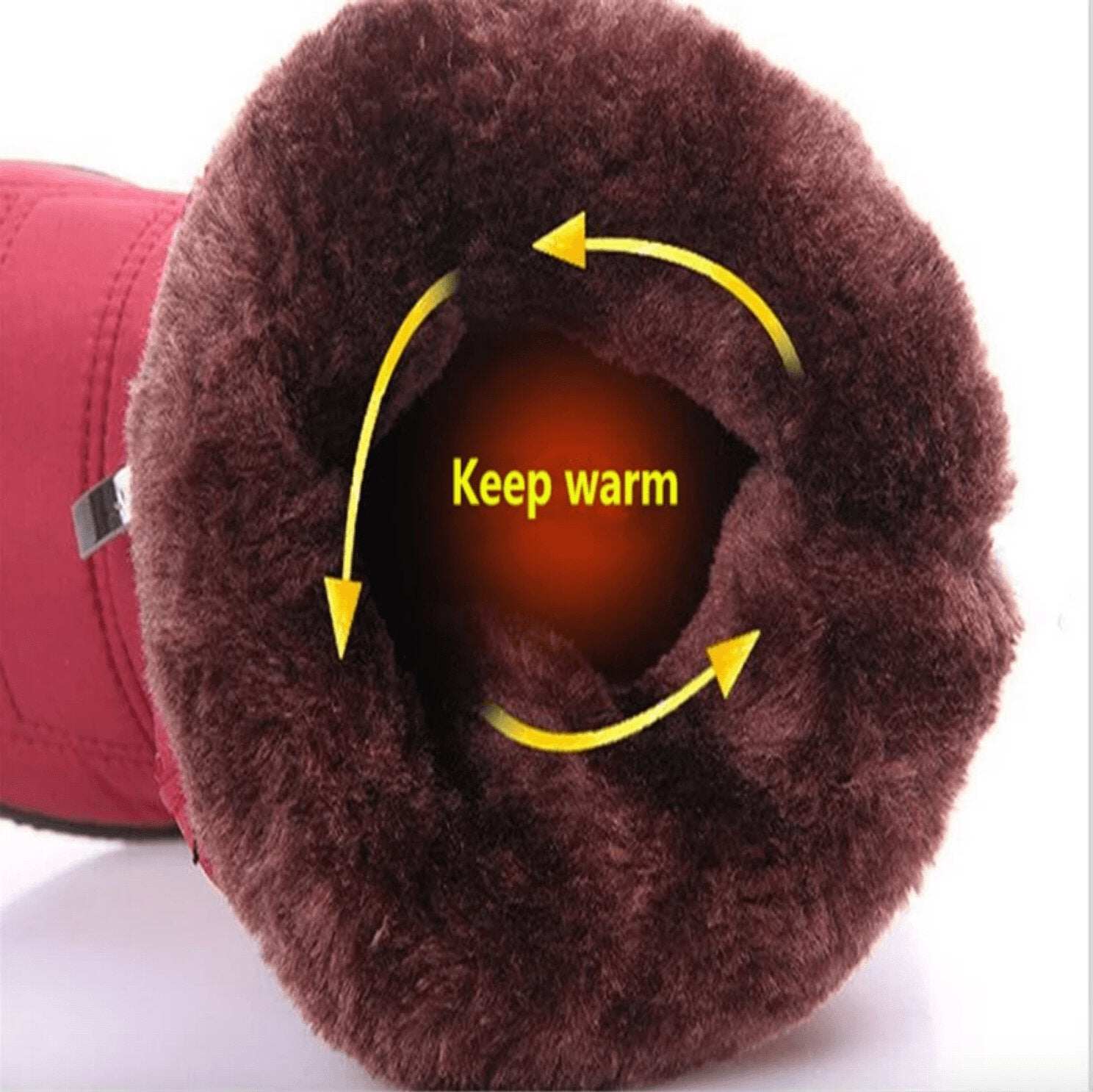 🔥Promoção de inverno com 49% de desconto💥Botas impermeáveis para mulher para neve