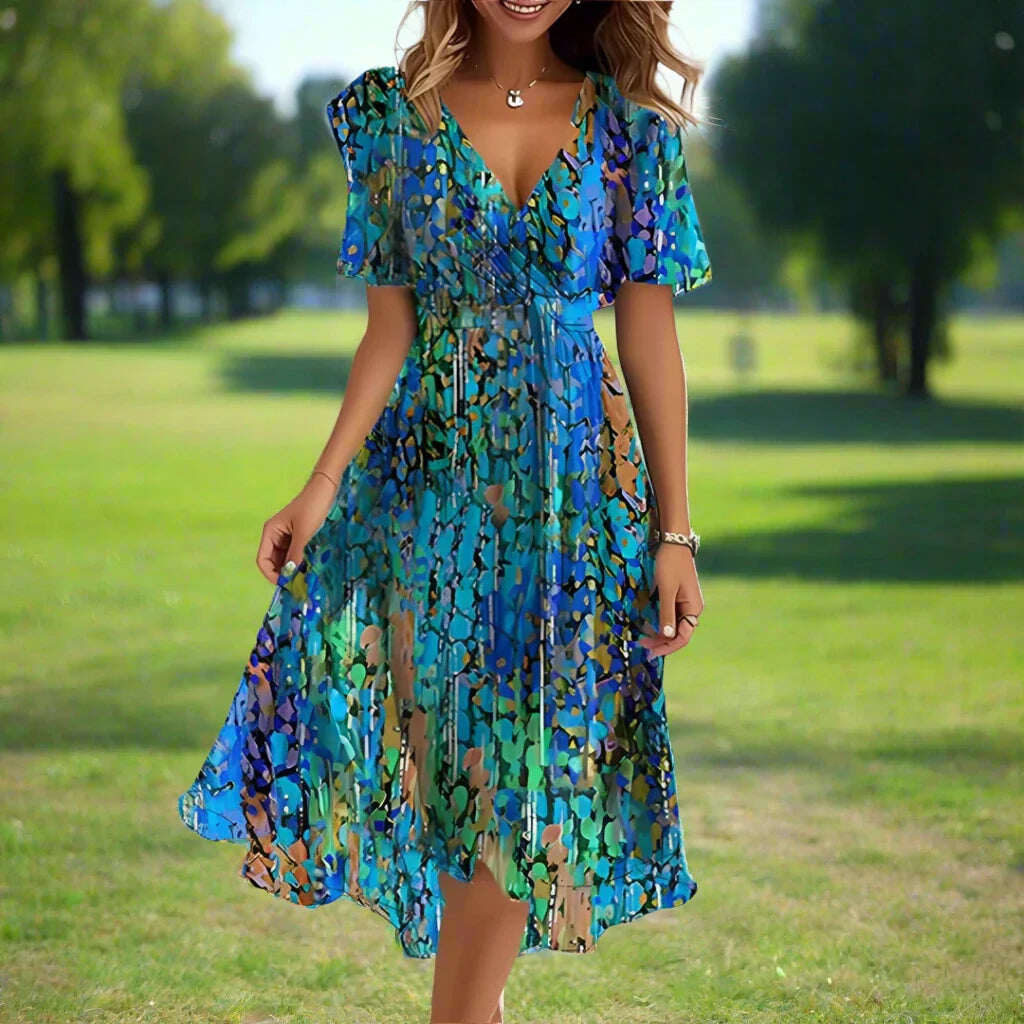 2025 New Printed Summer Dress