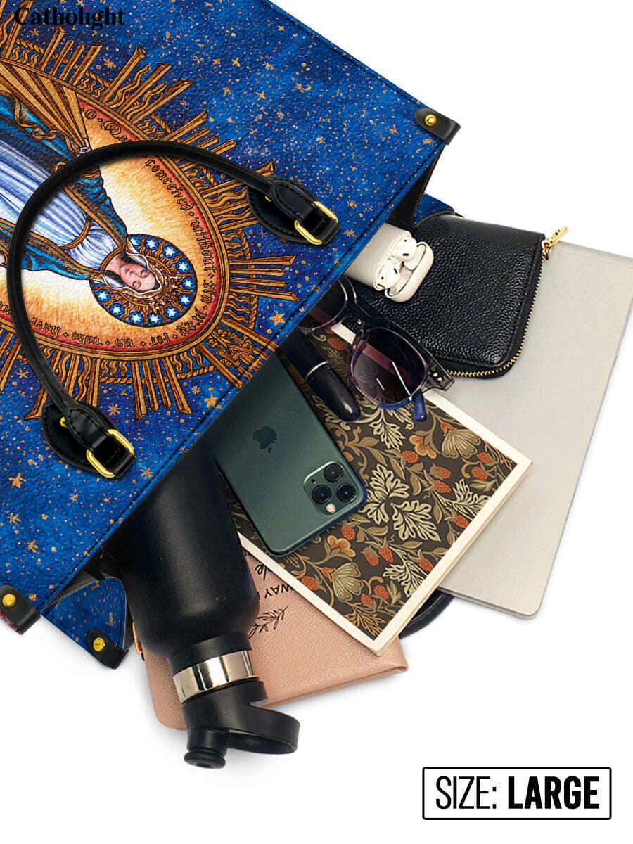 Catholight The Immaculate Triumph Leather Bag