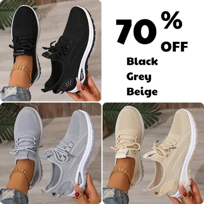 💥Gorąca specjalna zniżka 70%💥 Damskie lekkie, codzienne trampki, ultra miękka podeszwa, oddychające, wygodne podczas chodzenia