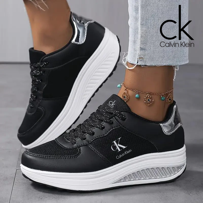 Calvin Klein®2025 Nowe buty sportowe damskie na grubej podeszwie