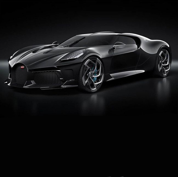 Μοντέλο του supercar Bugatti La Voiture Noire σε κλίμακα 1:24