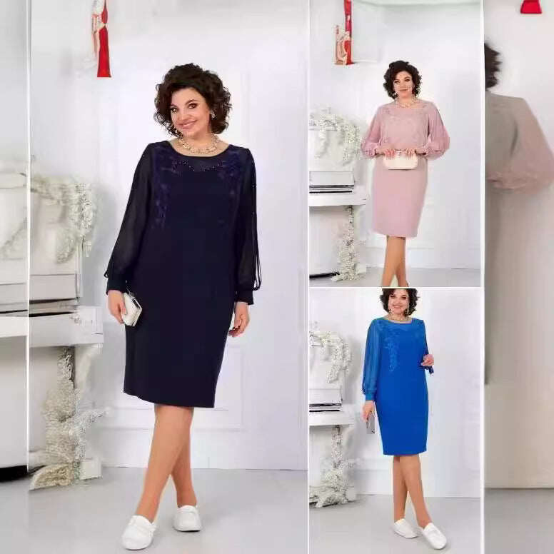Vestido elegante e confortável para mulheres