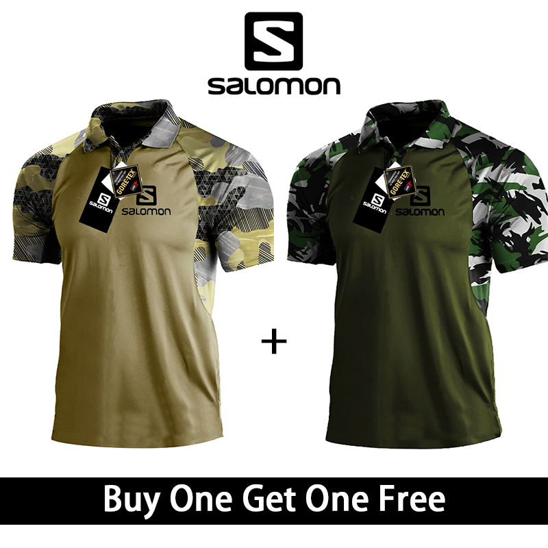 Męskie koszulki polo Salomon, 2 szt