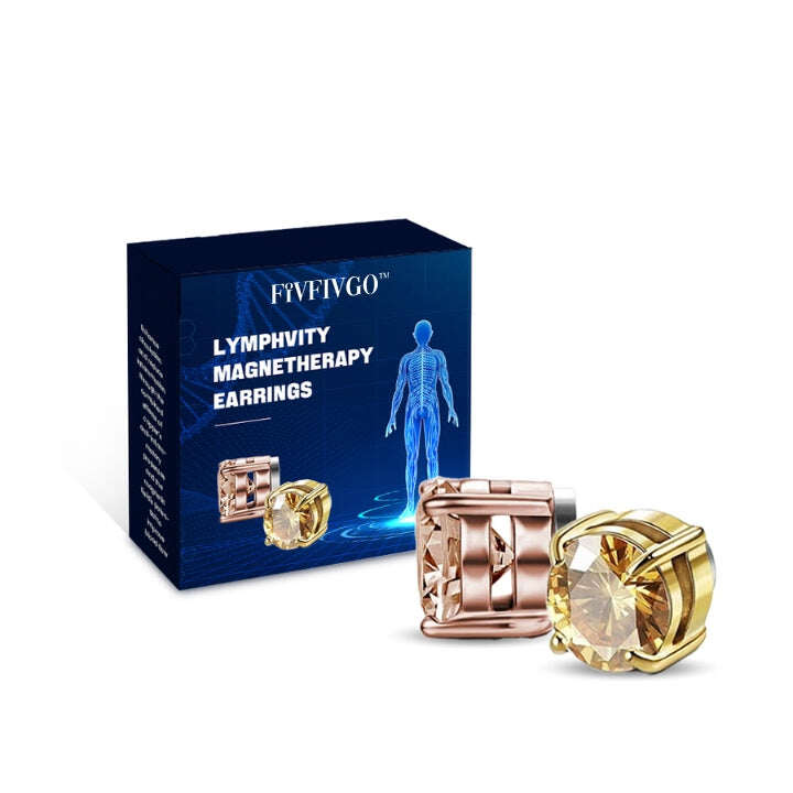 Brincos de magnoterapia Fivfivgo™ Linfatividade