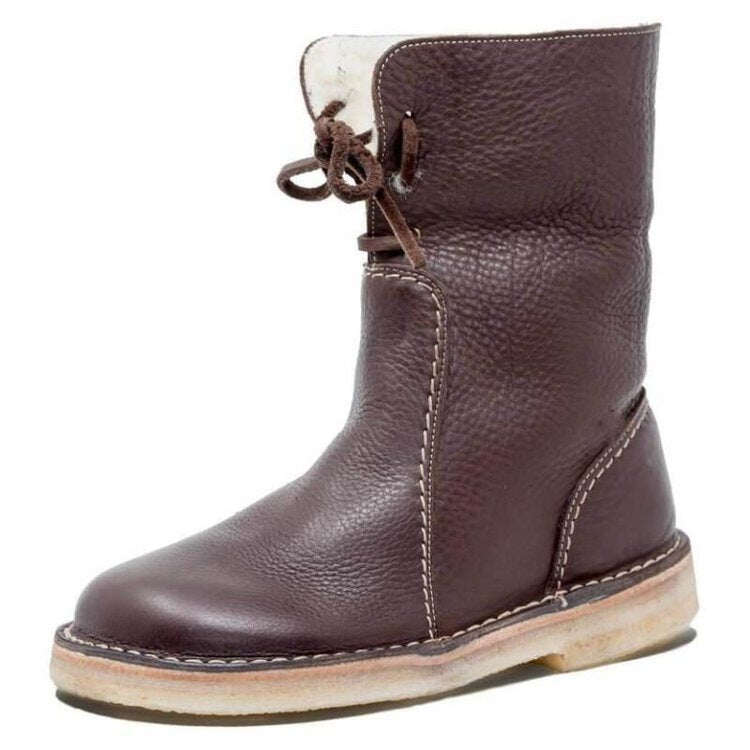 Wodoodporne buty z wełnianą wyściółką