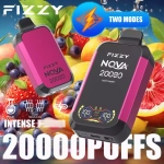 Fizzy Nova 20000 Puffs Dual Mesh LCD Screen Rechargeable Disposable Vapes Random Option (fast delivery)_12