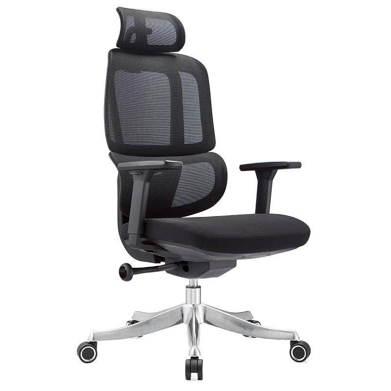 Hot Selling Wear-Resistant Design Mesh Breathable Adjustable Relax Ergonomic Office Chair with Silent Wheels