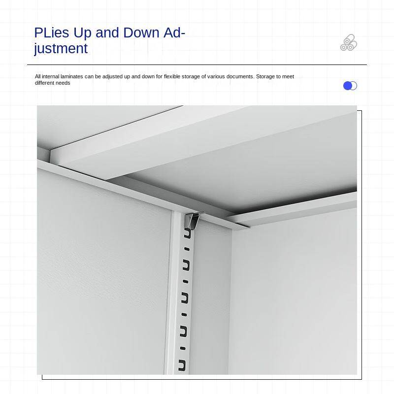 Cheap Price 1850*900*400mm Moisture Proof Adjustable Layer Plate Four Door Large Filing Cabinet