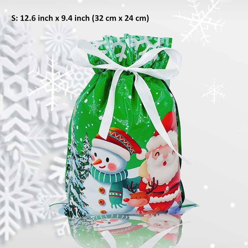 🔥GRANDE PROMOÇÃO 49% DE DESCONTO🔥🔥SACOLAS PARA PRESENTE COM CORDÃO DE NATAL