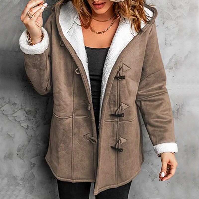 2023 Nova Jaqueta de Lã Feminina