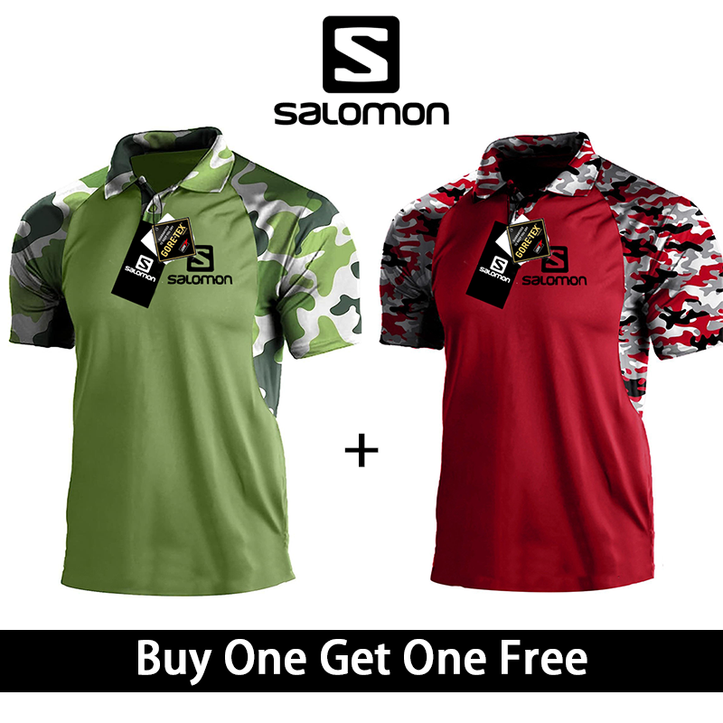 Męskie koszulki polo Salomon, 2 szt