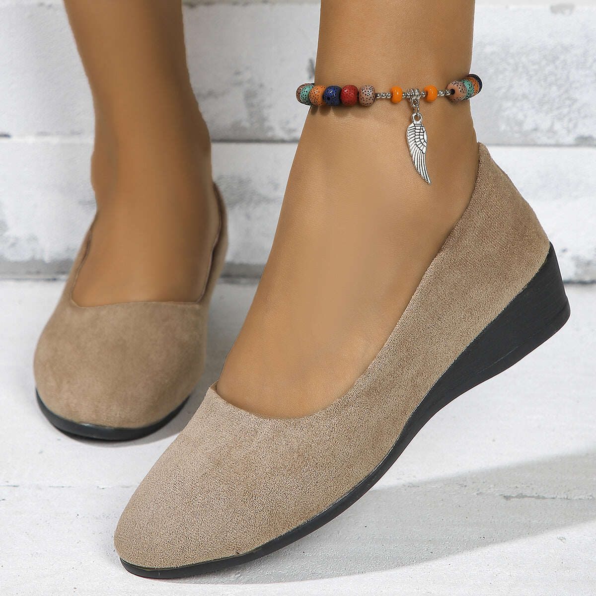 🔥Último dia de liquidação 60% DE DESCONTO 🔥 Sapatos baixos ortopédicos confortáveis, leves, antiderrapantes e respiráveis ​​para mulheres