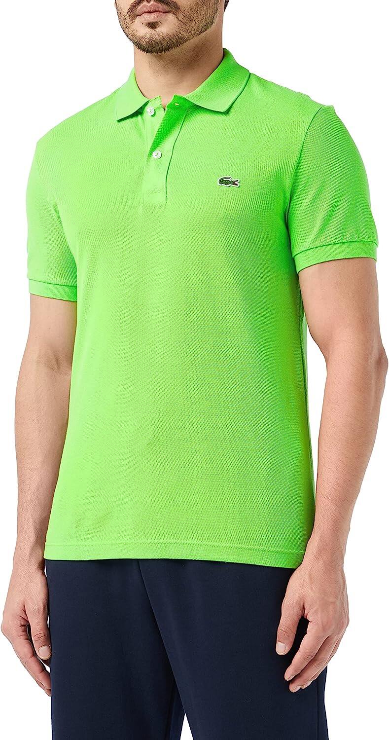 CAMISA POLO MASCULINA LACOSTE CLASSIC PIQUE SLIM FIT MANGA CURTA