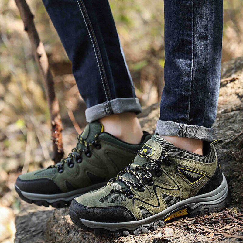 Мъжки леки дишащи водоустойчиви ортопедични обувки за ходене за плантарен фасциит (медицинско свидетелство)