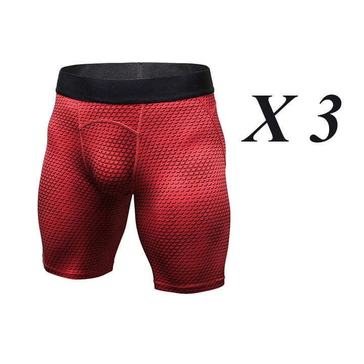 Shorts de compressão para terapia de campo de energia GFOUK™ IONIC para homens