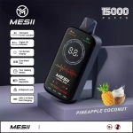Mesii visual boxx 16000 puffs teljes képernyős kijelző eldobható vape tömeges vásárlás nagykereskedelmi
