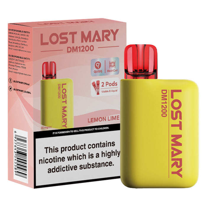 Lost Mary DM1200 Kit Vape descartável