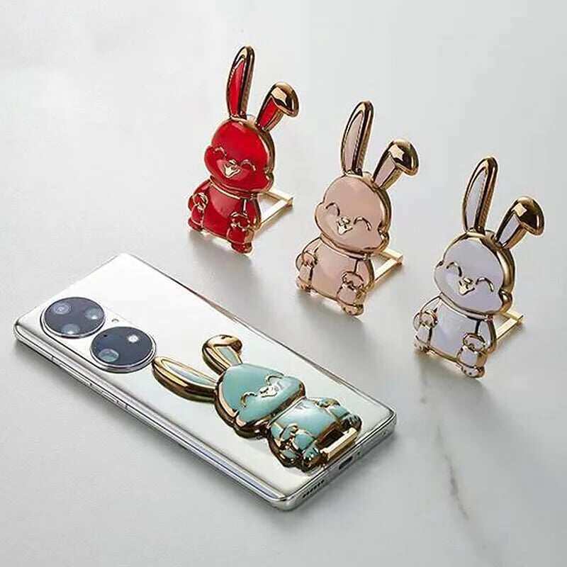Venda imperdível suporte dobrável para celular coelho frete grátis