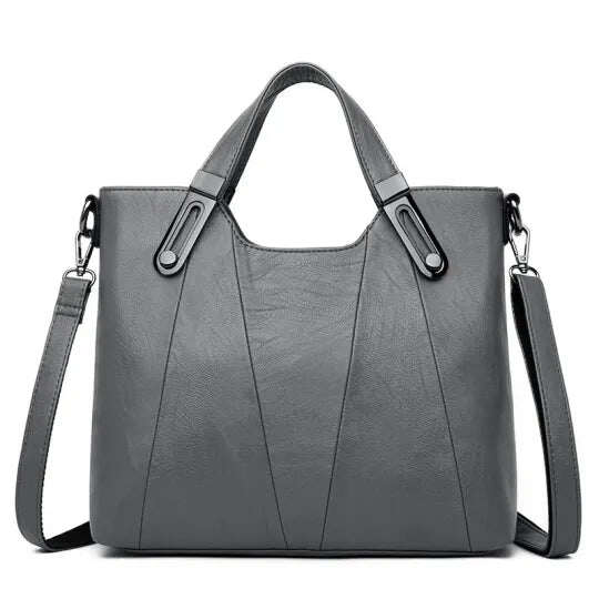 Bolsa de couro feita à mão