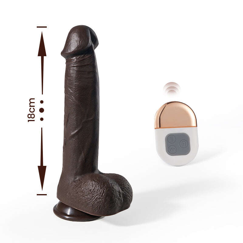 Eagle Realistic Dildo 18CM 3 Telescópico 5 Vibratório