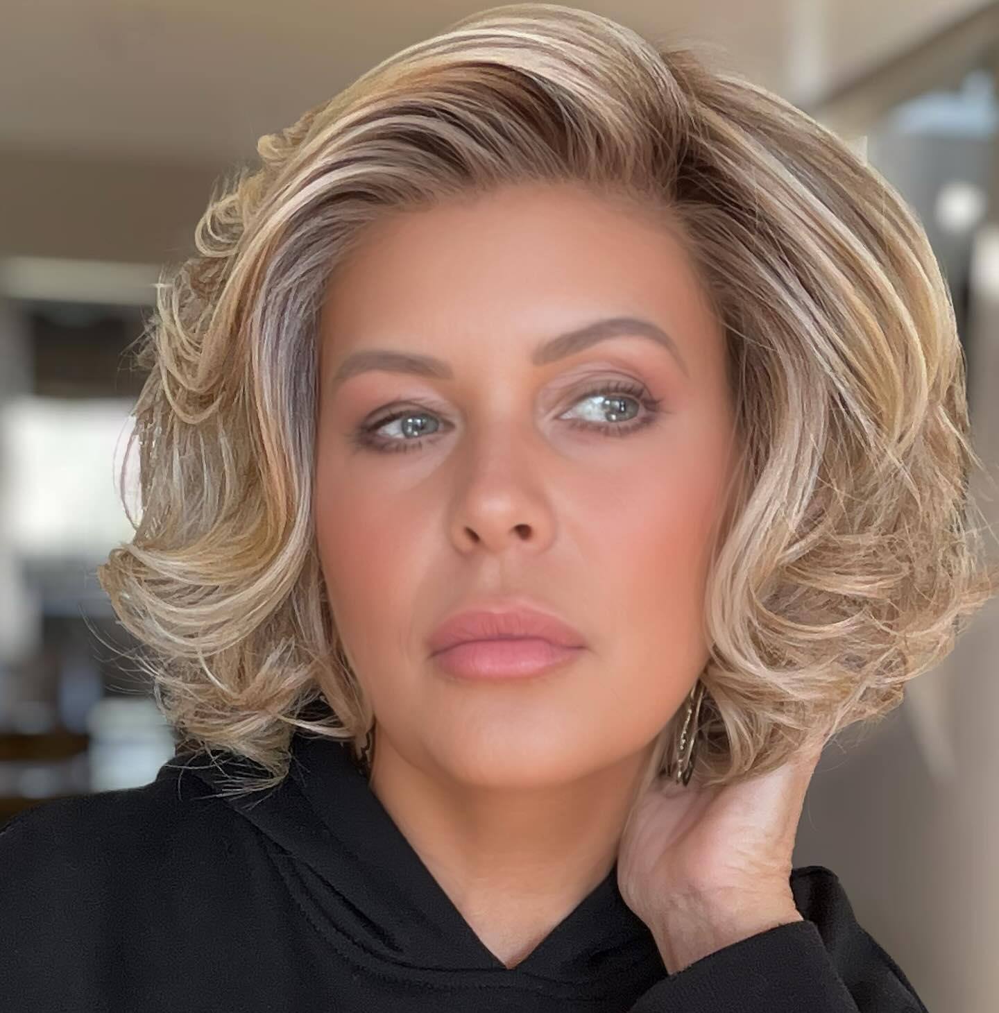 New Fashion Fluffy Wave Hair Short Hair Wig