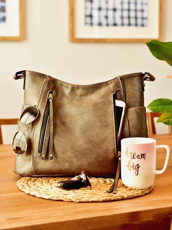 genuine leather handbag (Save €50 on purchases over €100)