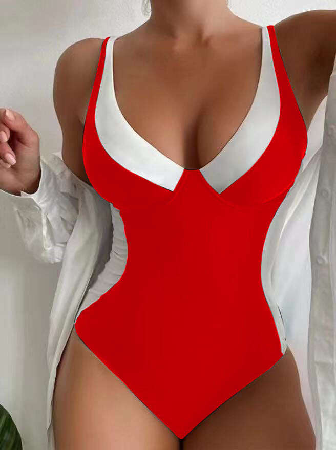 Women's swimwear one-piece swimsuit