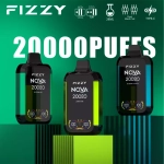 Fizzy Nova 20000 Puffs Dual Mesh LCD Screen Rechargeable Disposable Vapes Random Option (fast delivery)_2