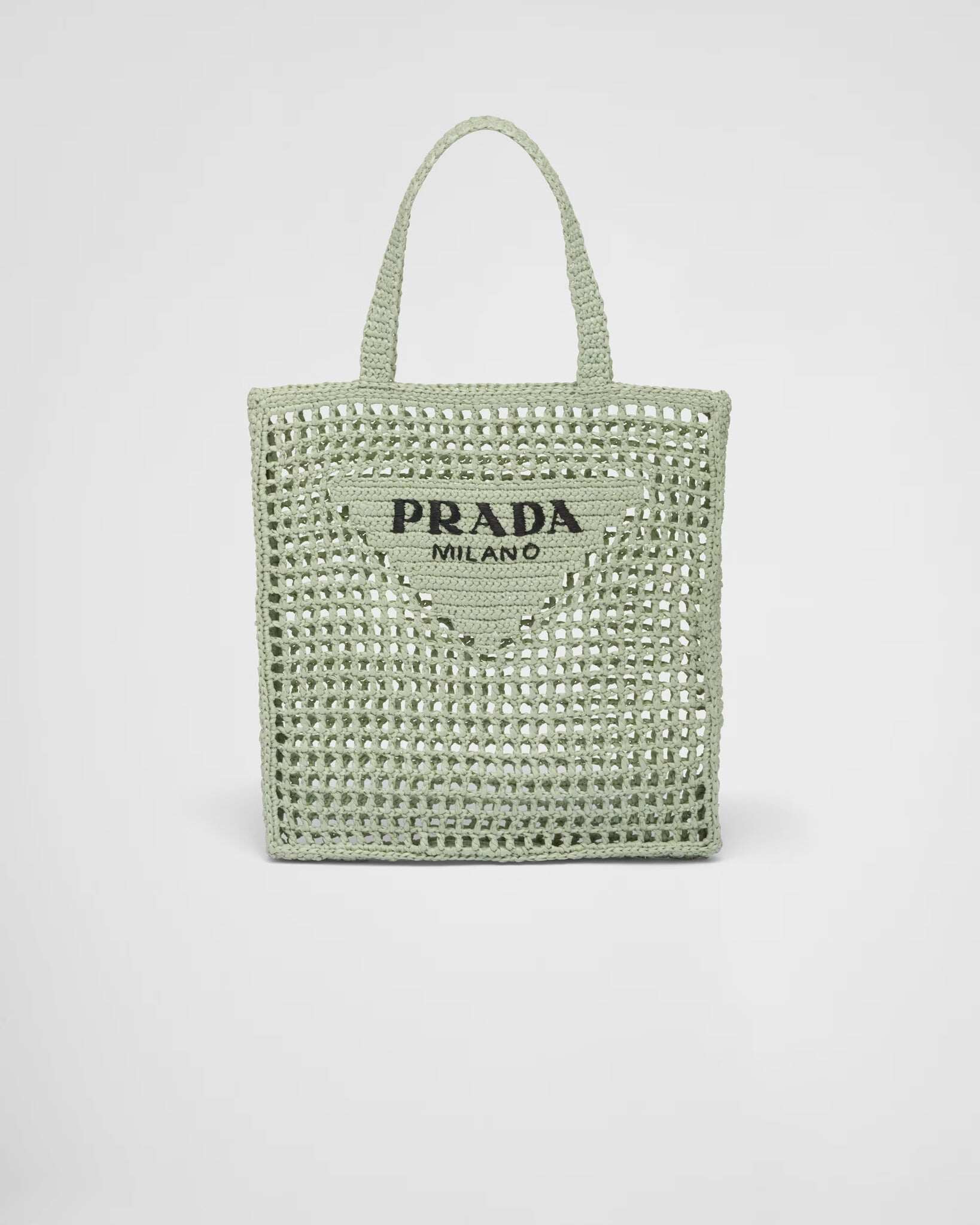 Bolsa de palha Prada (multicolorida)