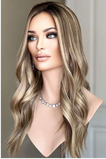 Lace Front Human Natural Hair Toppers for Women Add Fuller Hair Instantly