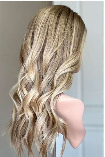 Lace Front Human Natural Hair Toppers for Women Add Fuller Hair Instantly