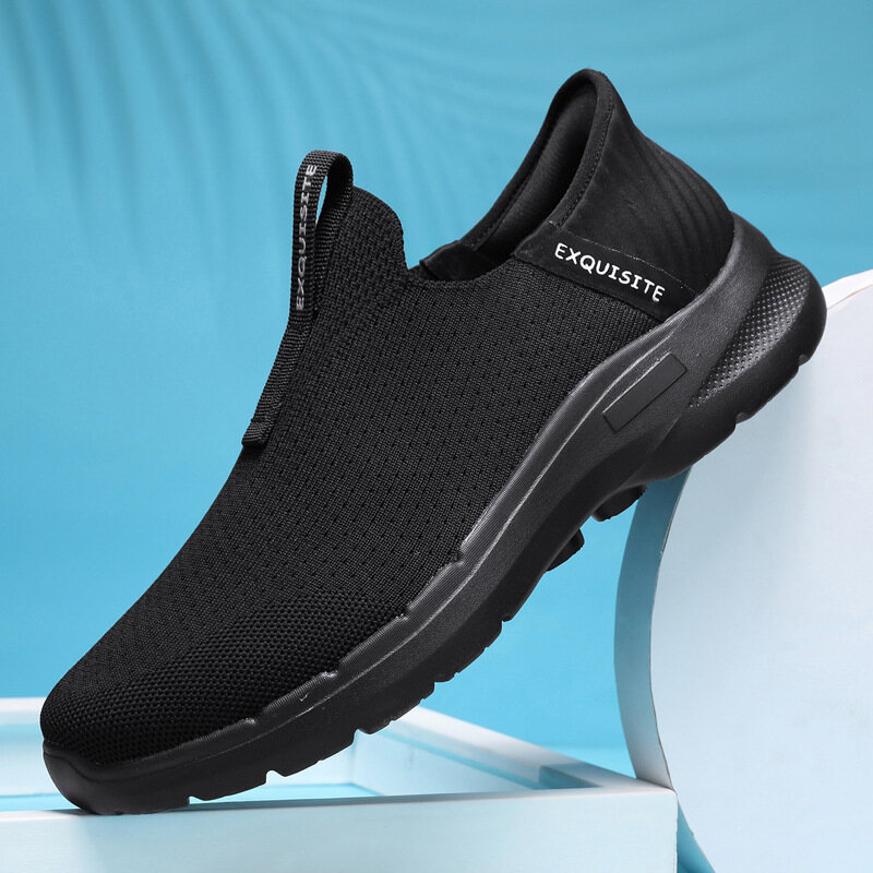 Tênis de caminhada ortopédico masculino para fascite plantar, tênis de caminhada para amortecimento extra e suporte de arco