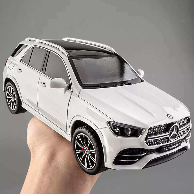 1:24 Diecast Αλουμίνιο Mercedes-Benz GLE 350 Toy Car με Ήχο και Φως