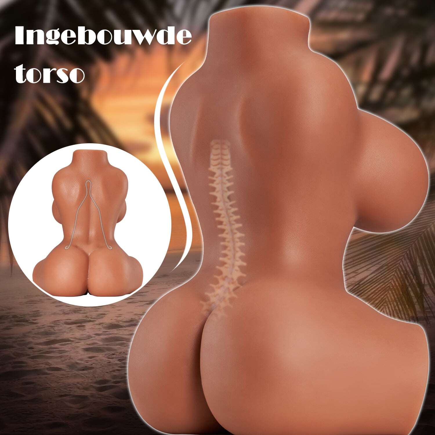 【Callie】Boneca sexual realista estilo cachorrinho 3 em 1 2,7 kg