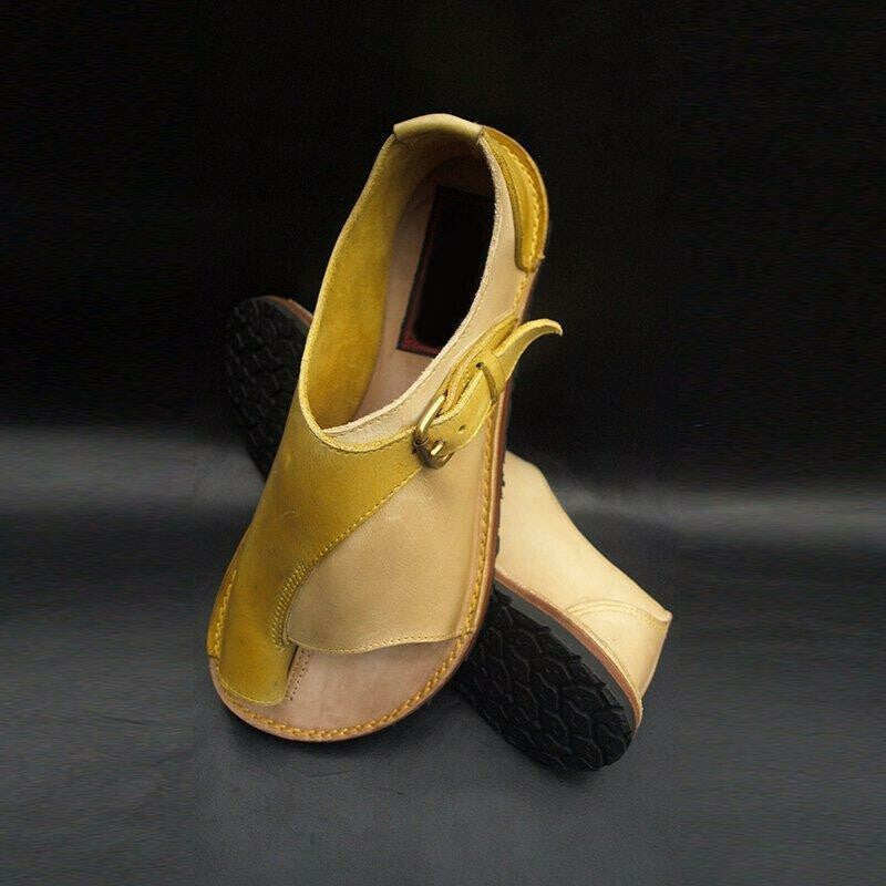 MINI SANDÁLIA FEMININA DE COURO