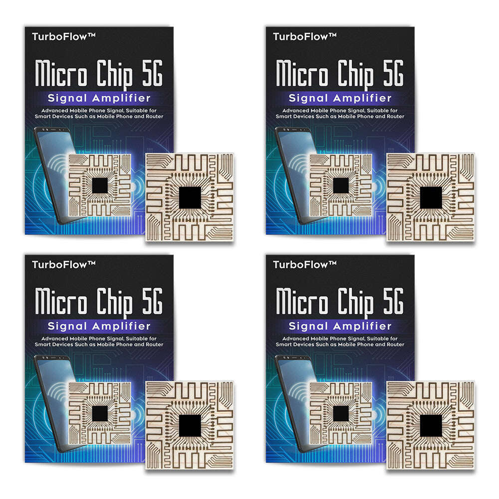 TURBOFLOW™️ MICRO CHIP 5G УСИЛВАТЕЛ НА СИГНАЛА