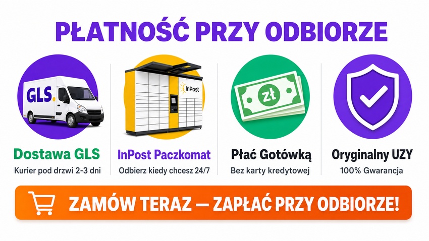 Płatność przy odbiorze GLS InPost UZY 150K