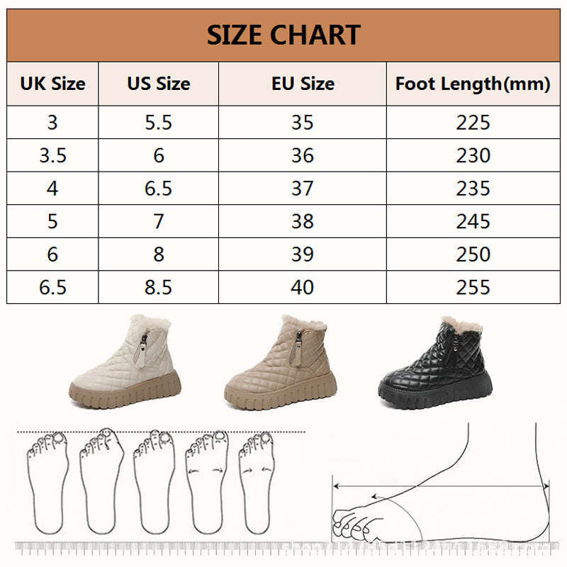 🎅[Presente perfeito] Botas femininas de inverno quentes de lã