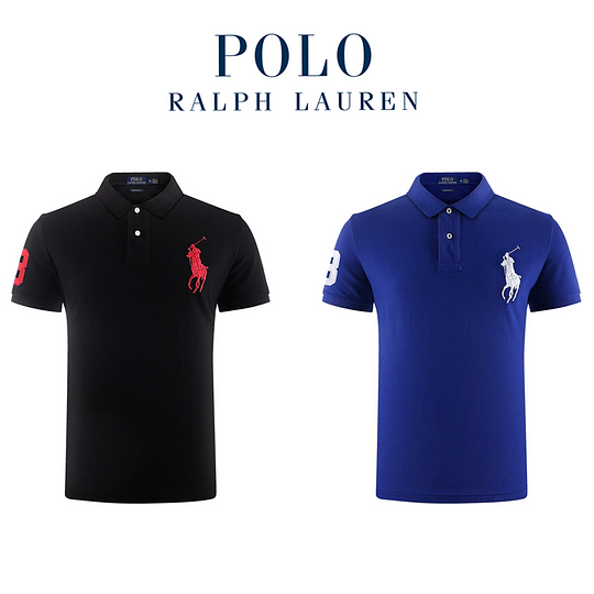 Camisas polo masculinas Ralph Lauren®, pacote com 2