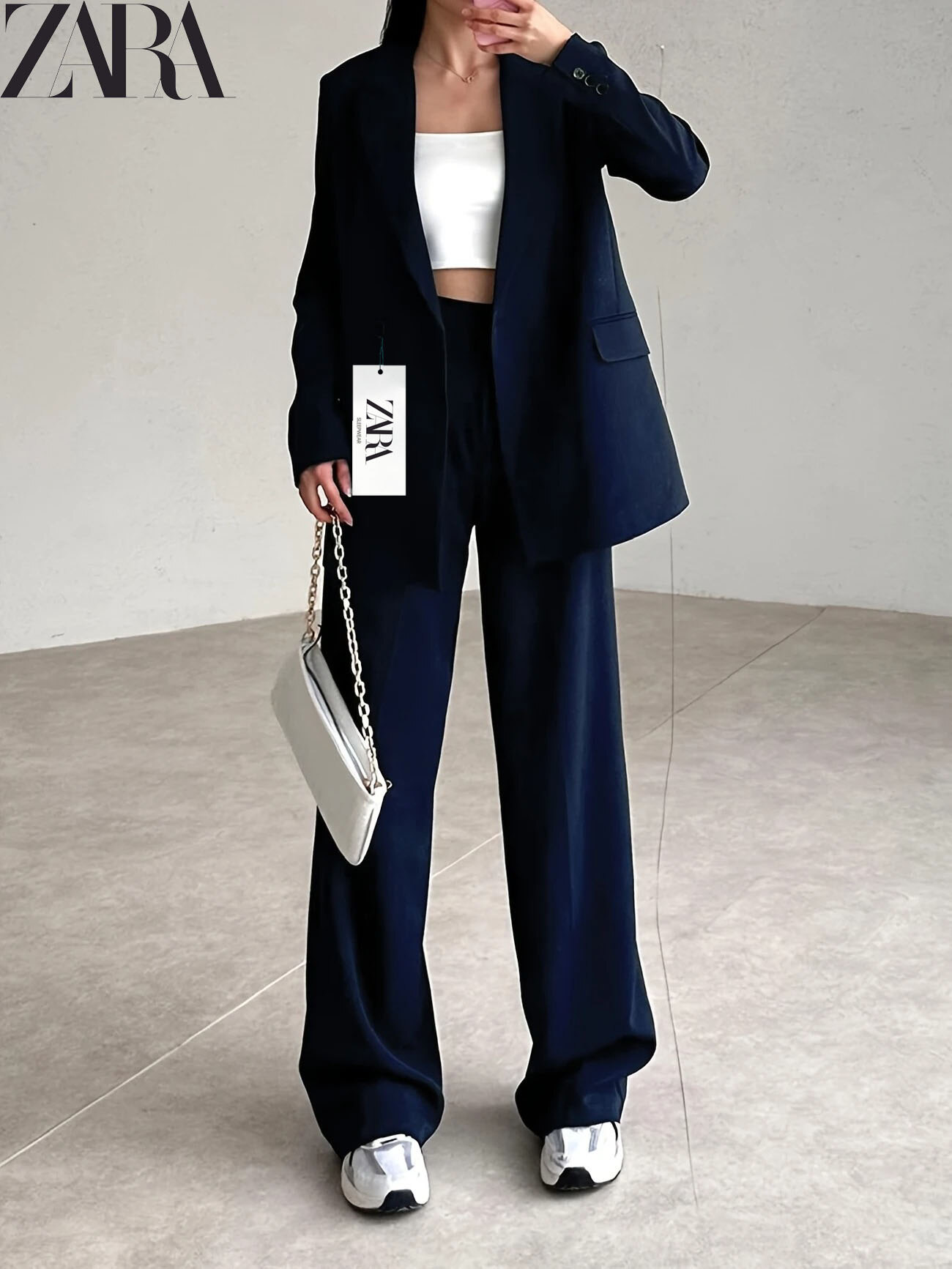 Women's elegant, casual two-piece suit